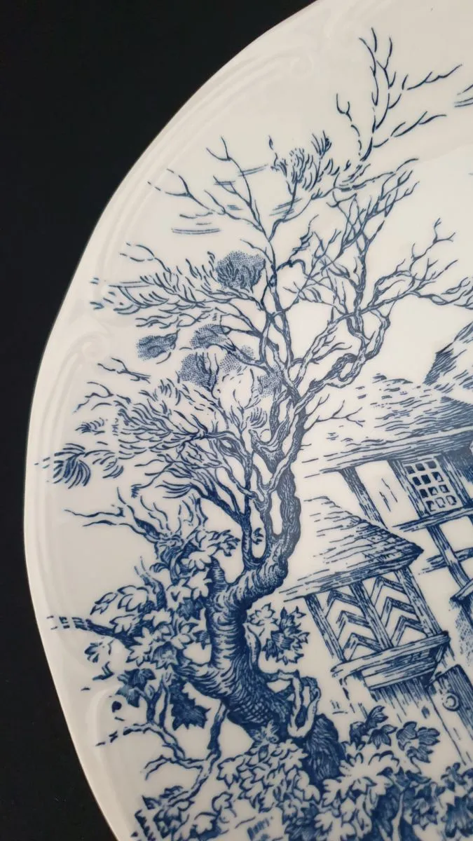 Assiette Publicitaire Gien