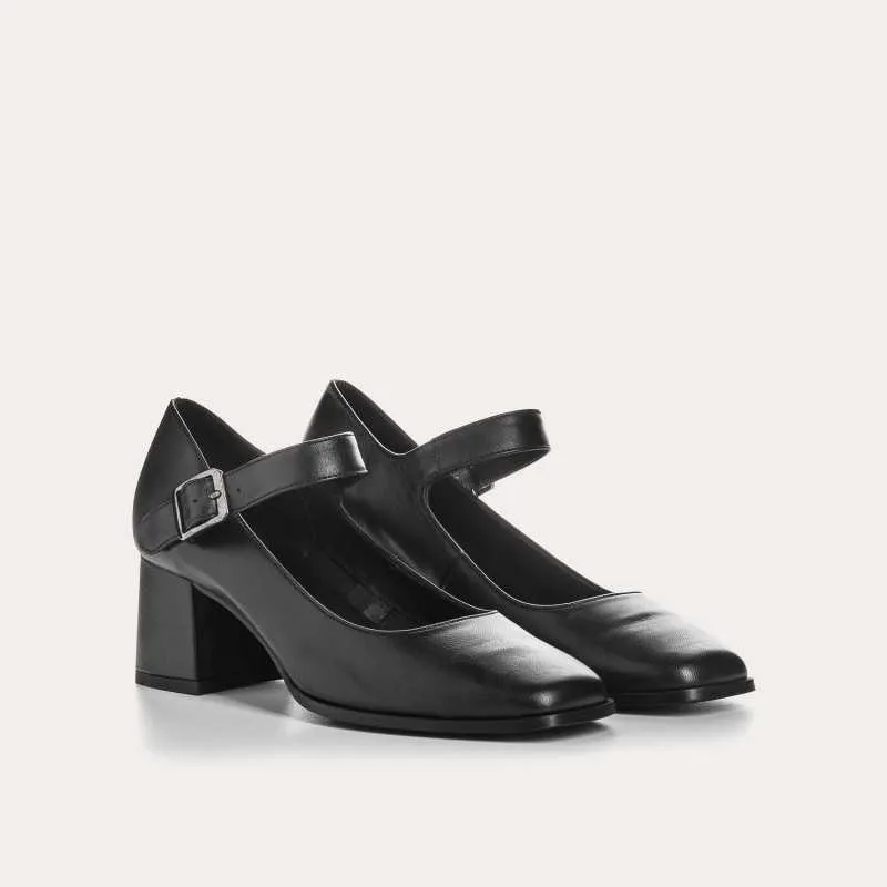 BABIES A TALONS GINGER CUIR