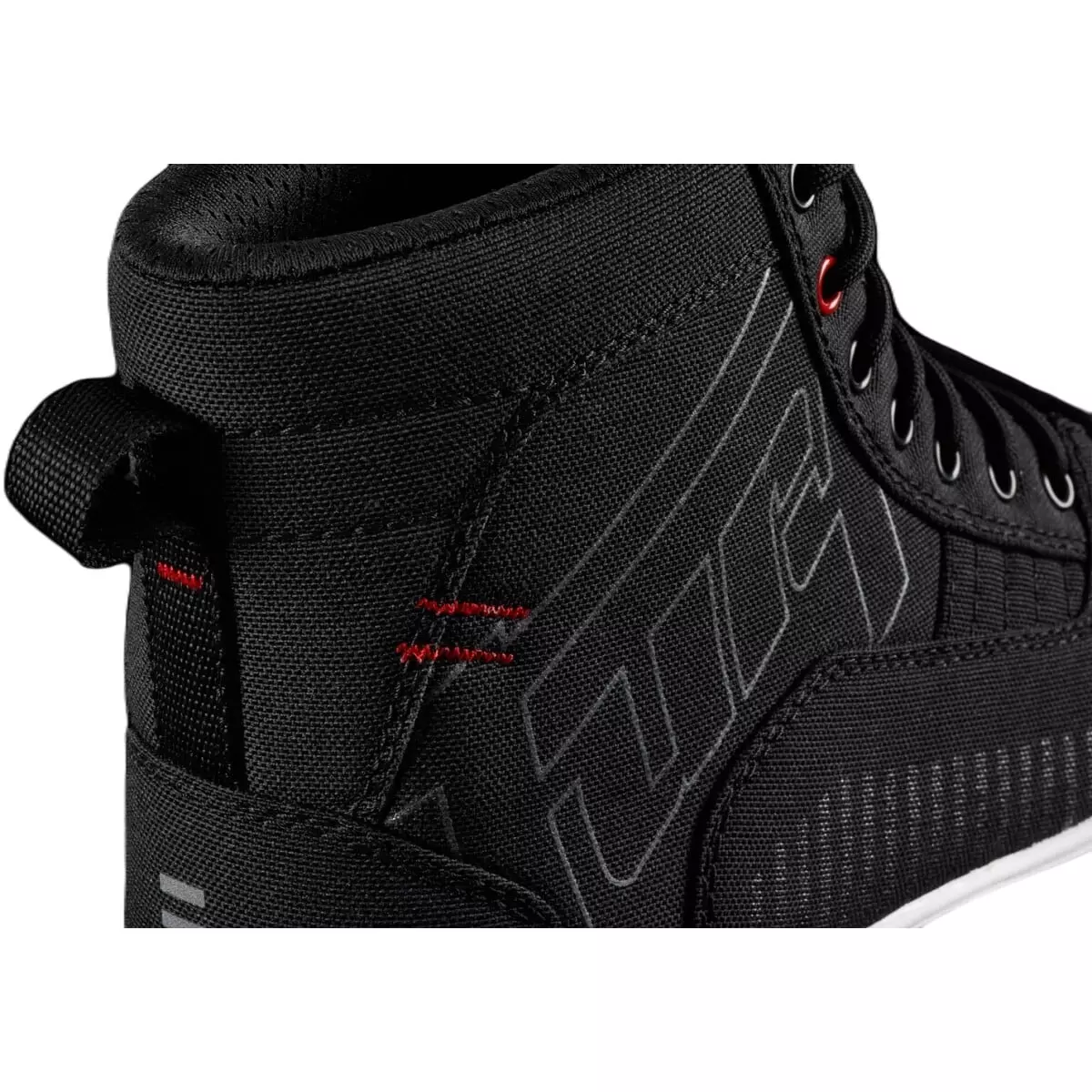 Baskets Furygan Stockton Air D3O® Noir Rouge - Baskets