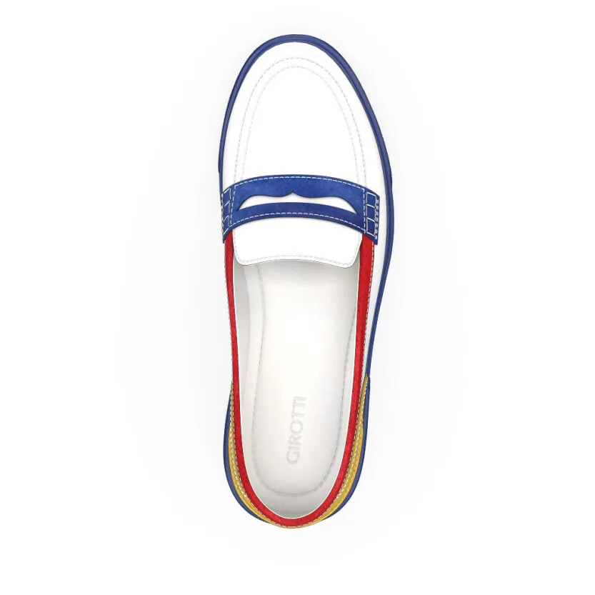 Baskets plates pour hommes 30732 | Girotti