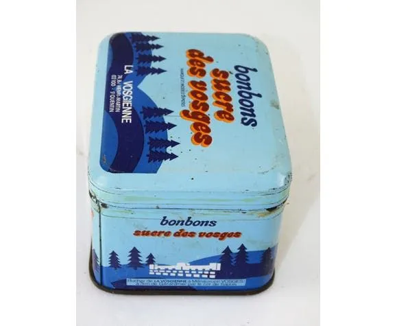 Boite sucre des vosges vintage