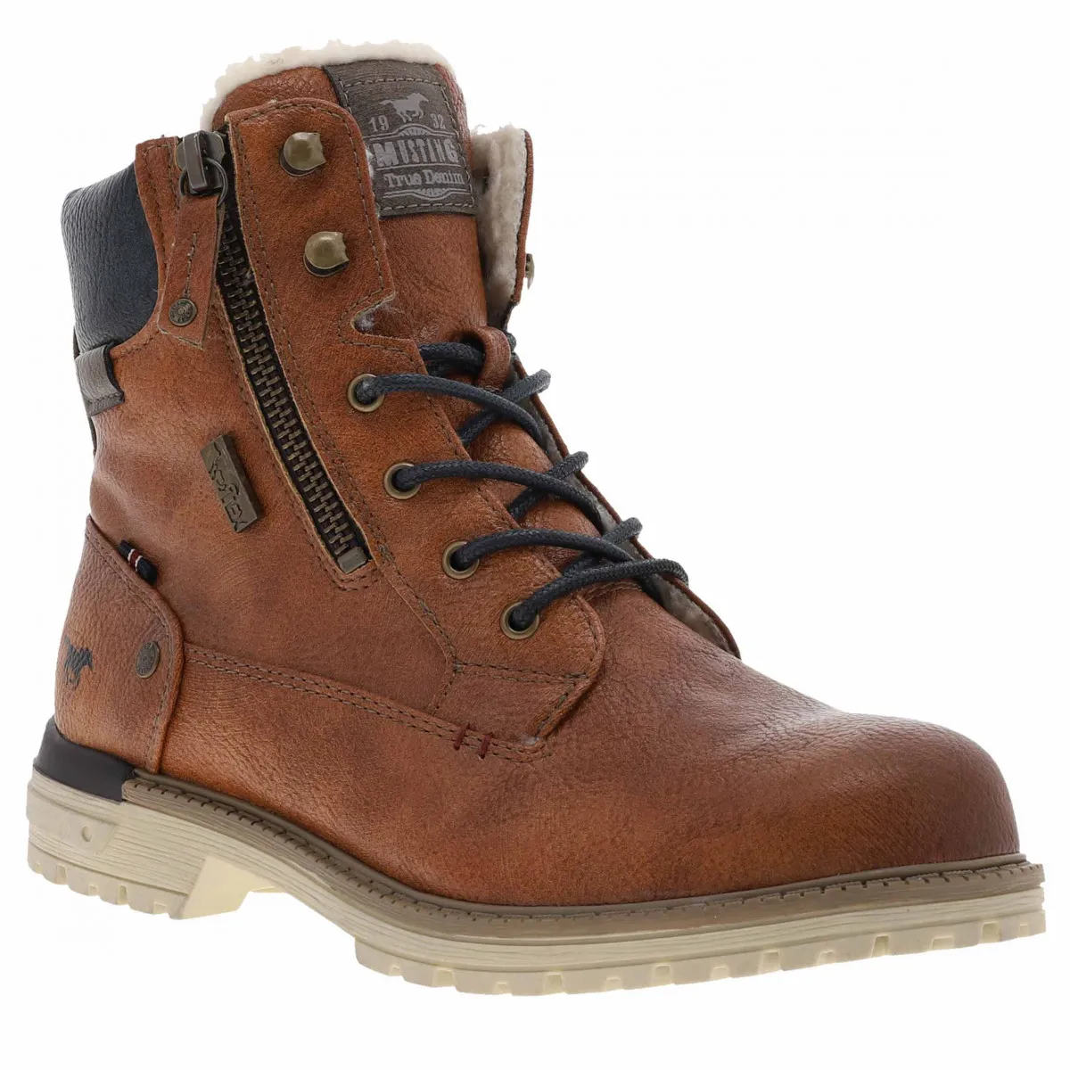 Boots garçon    cognac