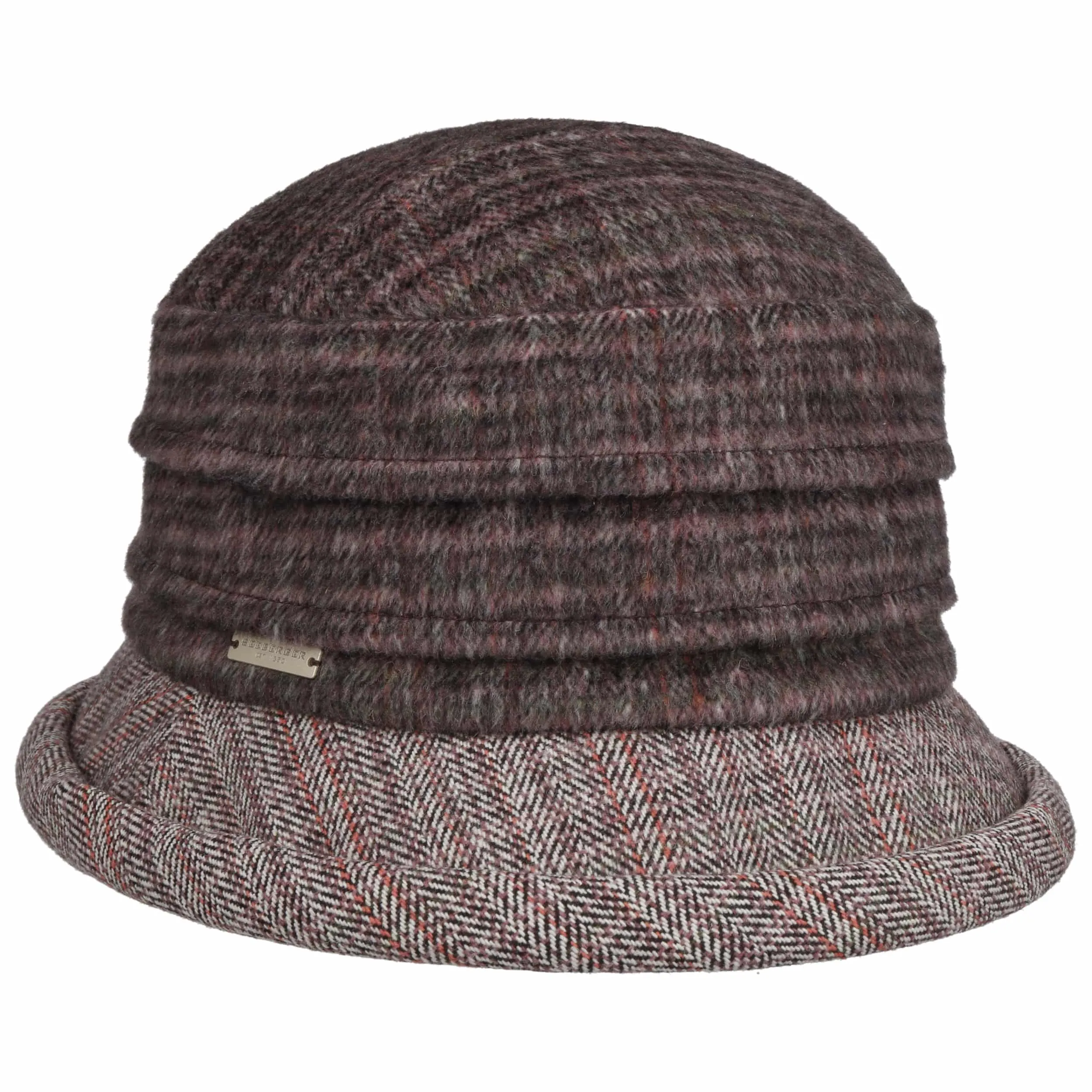 Chapeau Cloche Treviglio Check by Seeberger --> Chapeaux, casquettes & bonnets en ligne ▷ Chapeaushop
