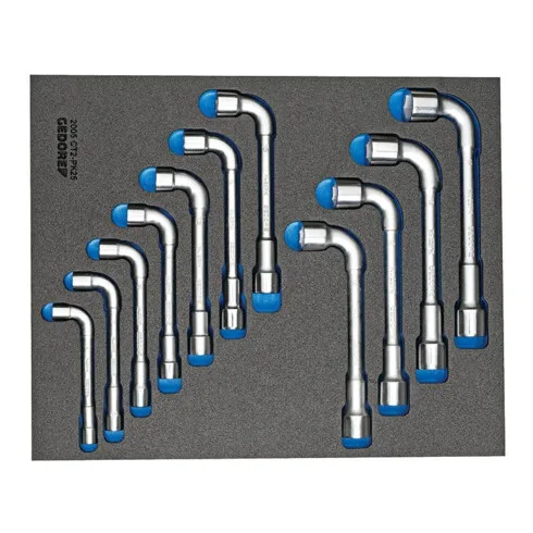 Clé à tube double Gedore dans le module Check-Tool, 11 pcs