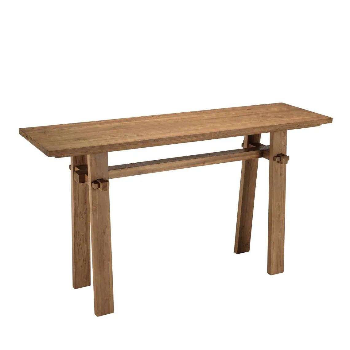 Console 140x40cm en bois de teck recyclé  | 3 Suisses