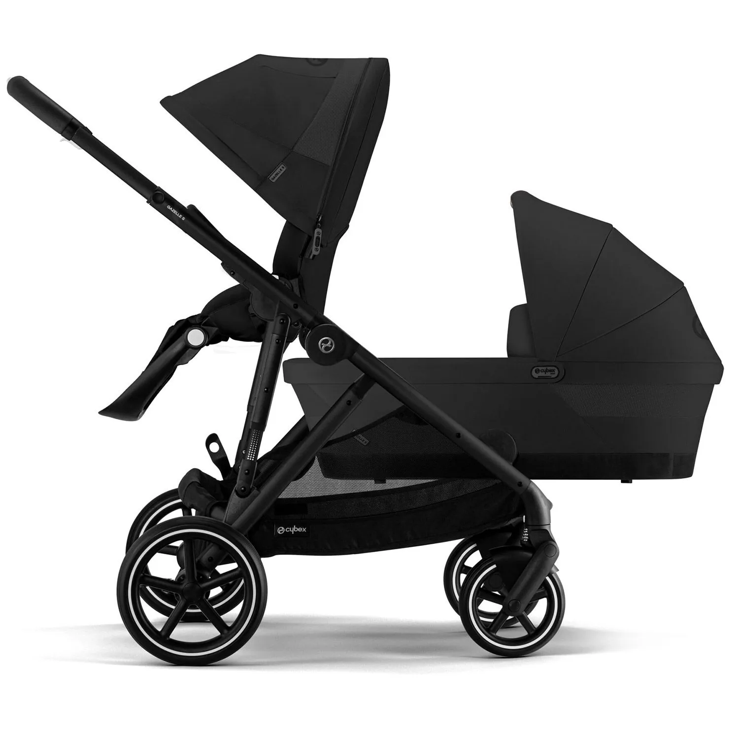 Duo poussette Gazelle S 2 + nacelle
