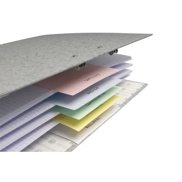 Fiches Intercalaires Bristol 180g 105x240 Exacompta