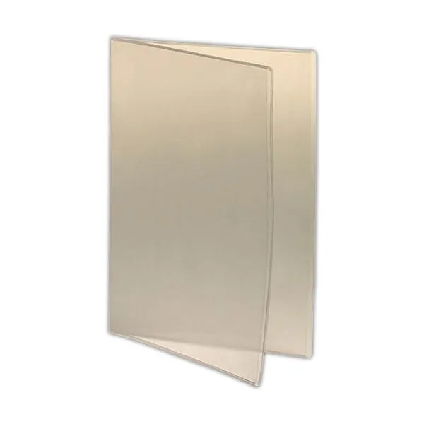 Intercalaires 2 volets pour protège-menu a5 16 x 22,5 cm par 3