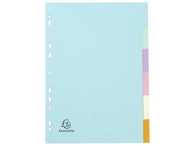INTERCALAIRES PASTEL Forever 6 onglets