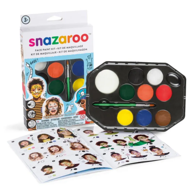 Kit peinture maquillage visage Snazaroo - Garçons