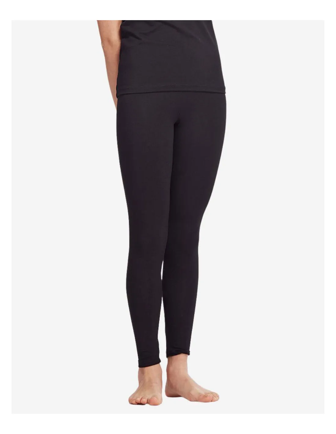 Legging enfant - Noir - Made in France