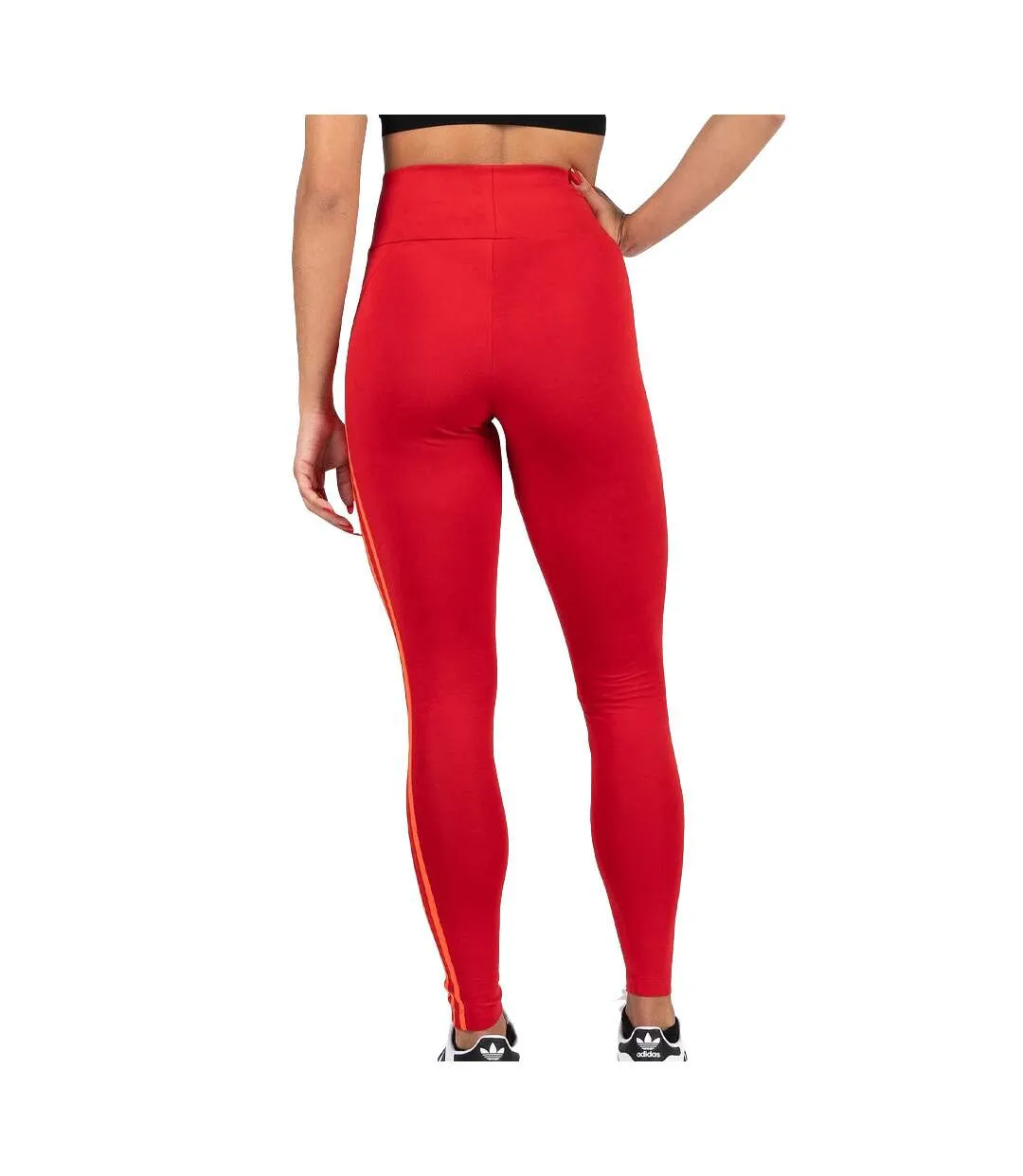 Legging Rouge Femme Adidas Hw
