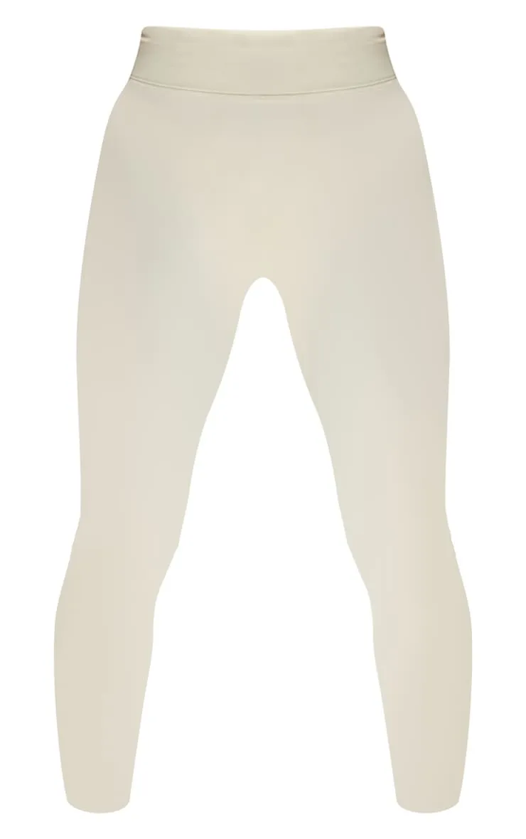 Legging Sculpt crème à détail contours