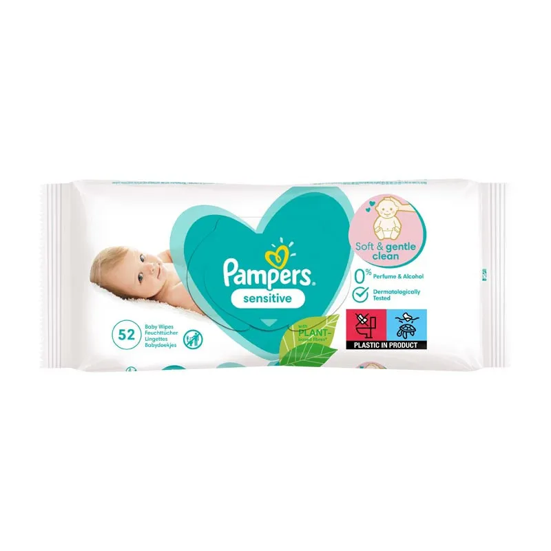 Lingettes x52 sensitive
