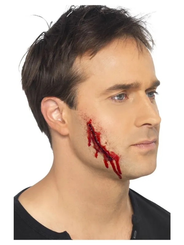 Maquillage fausse peau Halloween