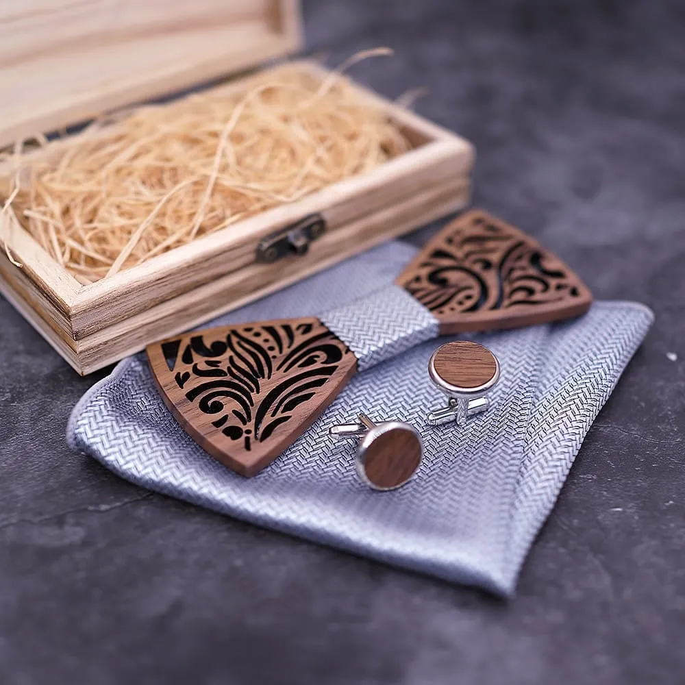 Nœud Papillon en Bois