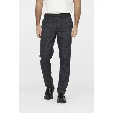 Pantalon GALANT Check dark grey