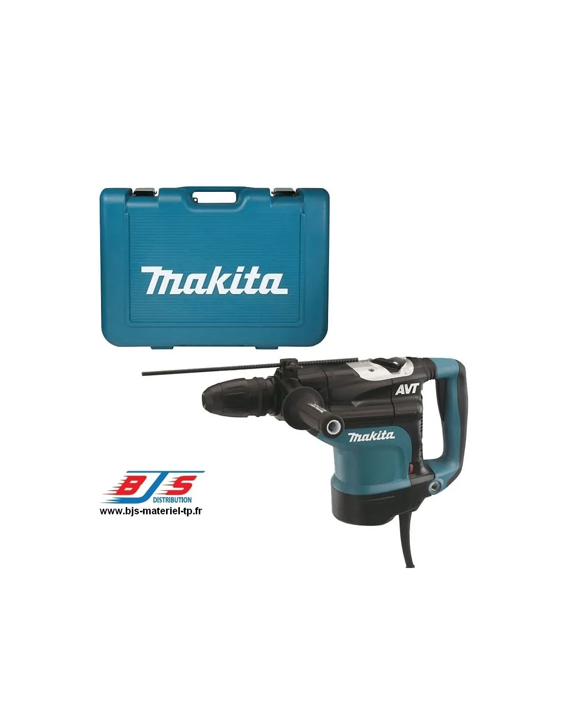 Perforateur burineur SDS-Max Makita, 1350W 9,4 J dans sa valise