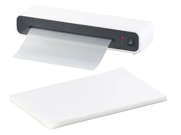 Plastifieuse A4 et formats inférieurs avec 40 pochettes offertes LG-410 | Plastifieuses 