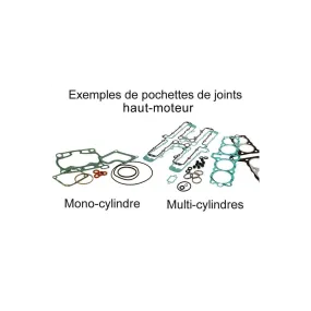Pochette de joints haut-moteur Centauro Yamaha 125 XMAX/MBK 125 Evolis 2014-2017