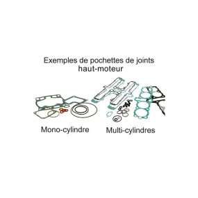 Pochette de joints haut moteur Centauro Yamaha 350 YFM Raptor 2003-2014, 350 YFM Warrior 2003-2005