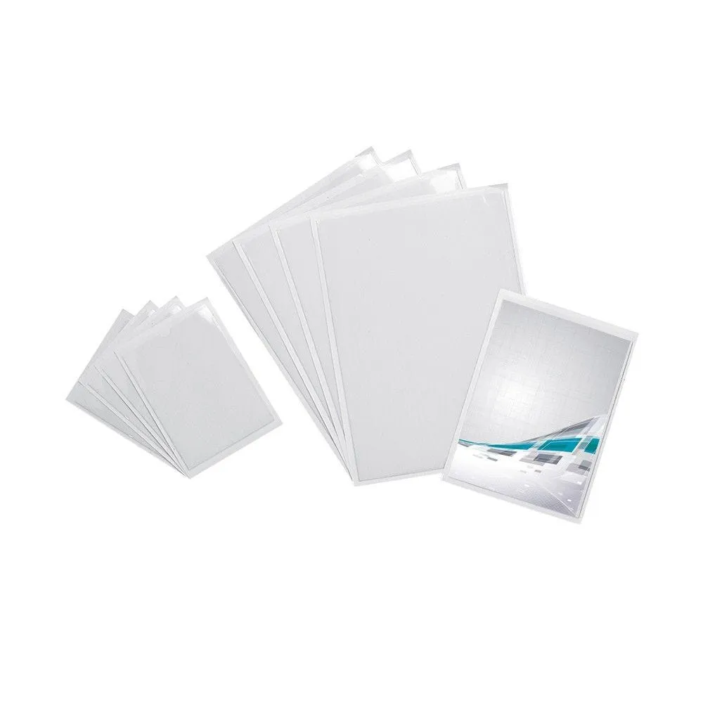 Pochettes auto-adhésives, transparent 44 x 76 mm - par 10