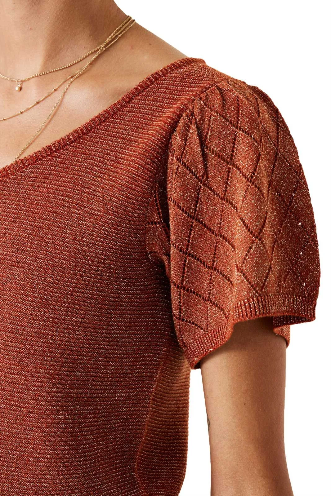 Pull manches courtes GARCIA Picante