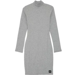 Robe manches longues logo gris