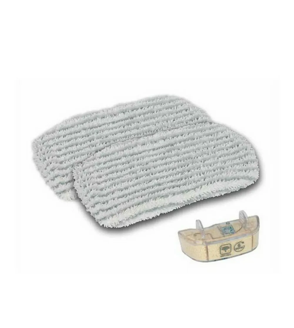 Rowenta lot de 2 lingettes + 1 cartouche anticalcaire - zr006501