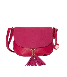 Sac bandoulière Fuchsia Femme Manoukian Amy