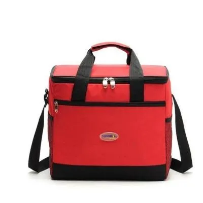 Sac isotherme bandoulière rouge