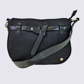 Sac à bandoulière Hexagona, sac à bandoulière femme noir  | Igert Chaussures&Maroquinerie