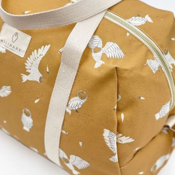 Sac à langer Joseph Hibou Ambré