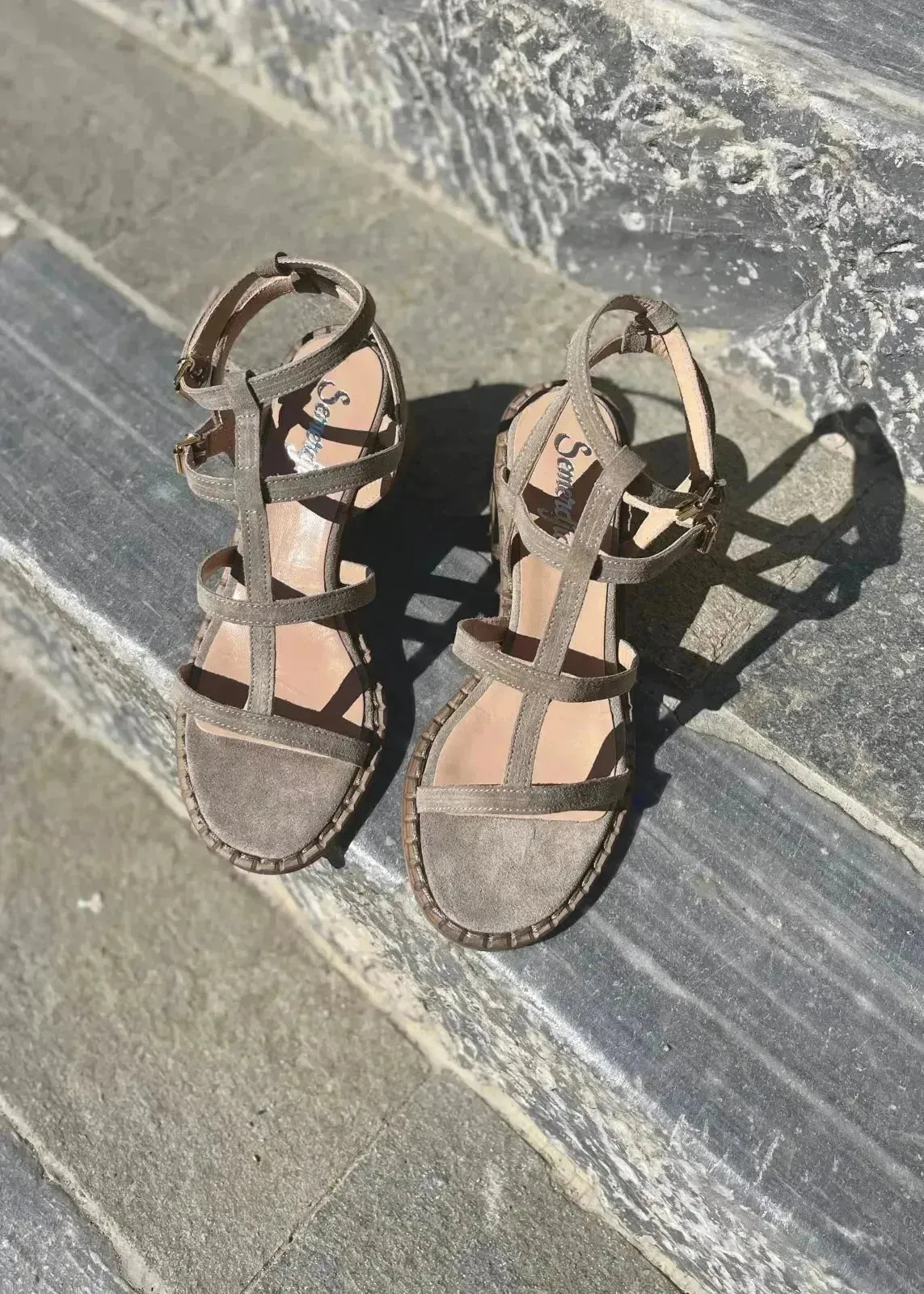 Sandales à talons Semerdjian E994E1 Sabbia