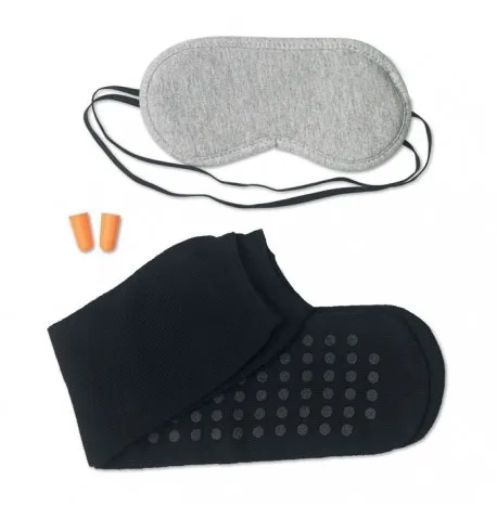 Set de Voyage Publicitaire à 3 Pièces avec Pochette Personnalisable 