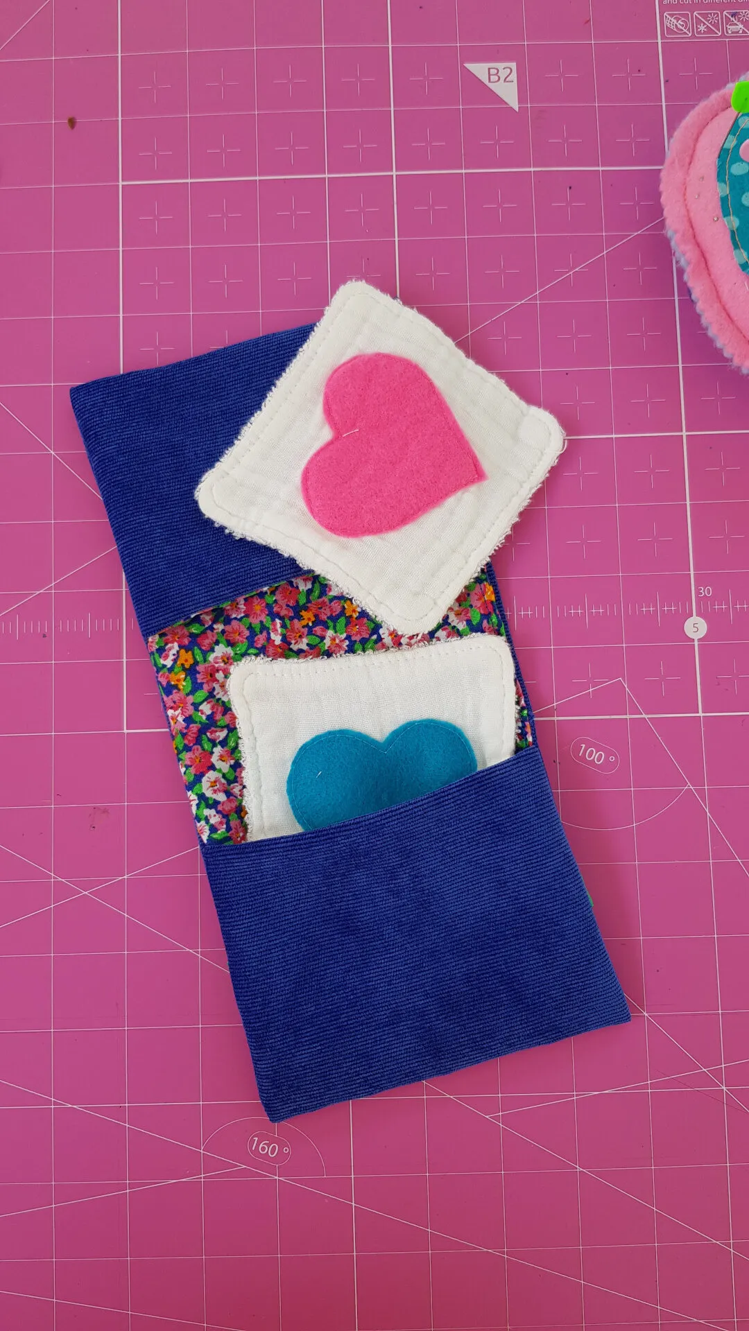 Tuto débutant - pochette à lingettes