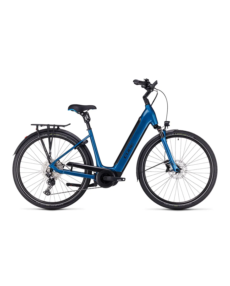 Vélo électrique urbain Unisexe SUPREME SPORT HYBRID EXC 625 Bleu